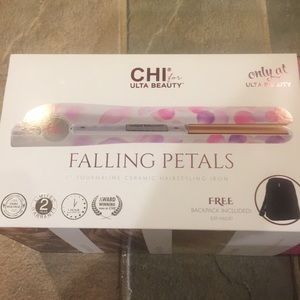 Chi 1” Tourmaline Ceramic Iron “Falling Petals”
